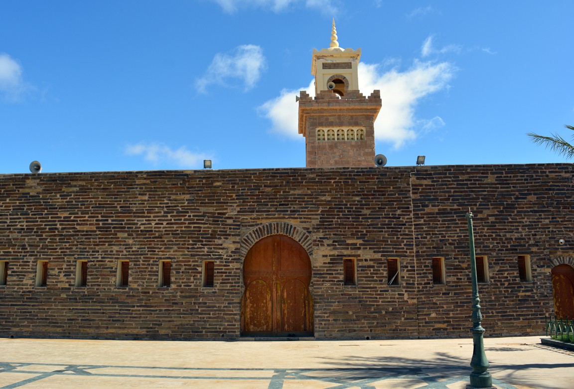 Antigua mezquita construida por España en Smara