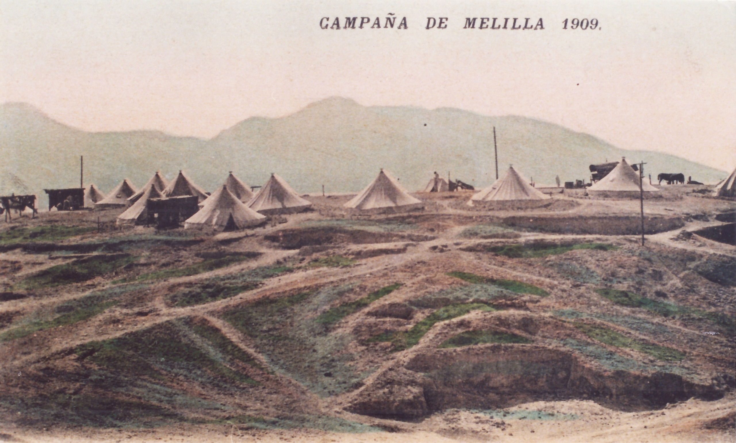 Campamento en el monte Gurugú