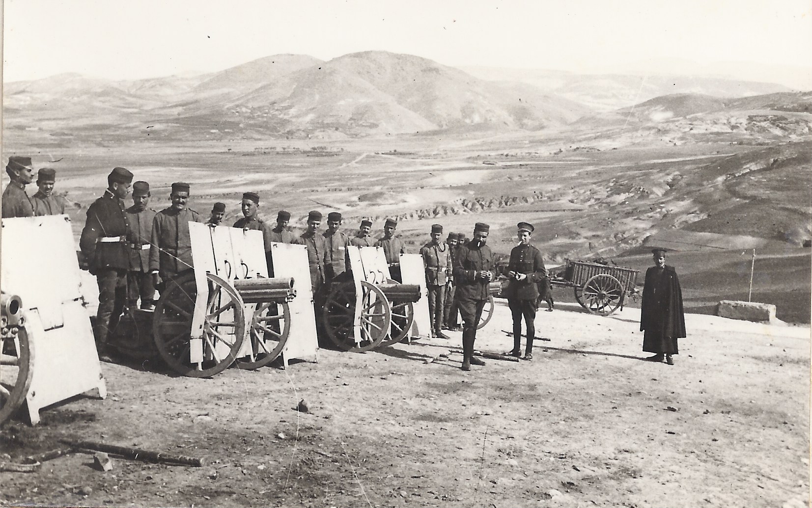 Batería en Ishafen, 1915